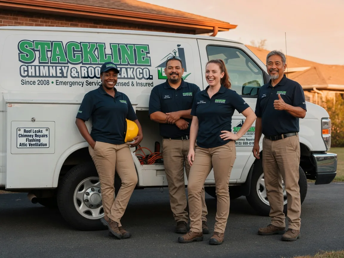 Chimney flashing repair company in Blairsville, GA